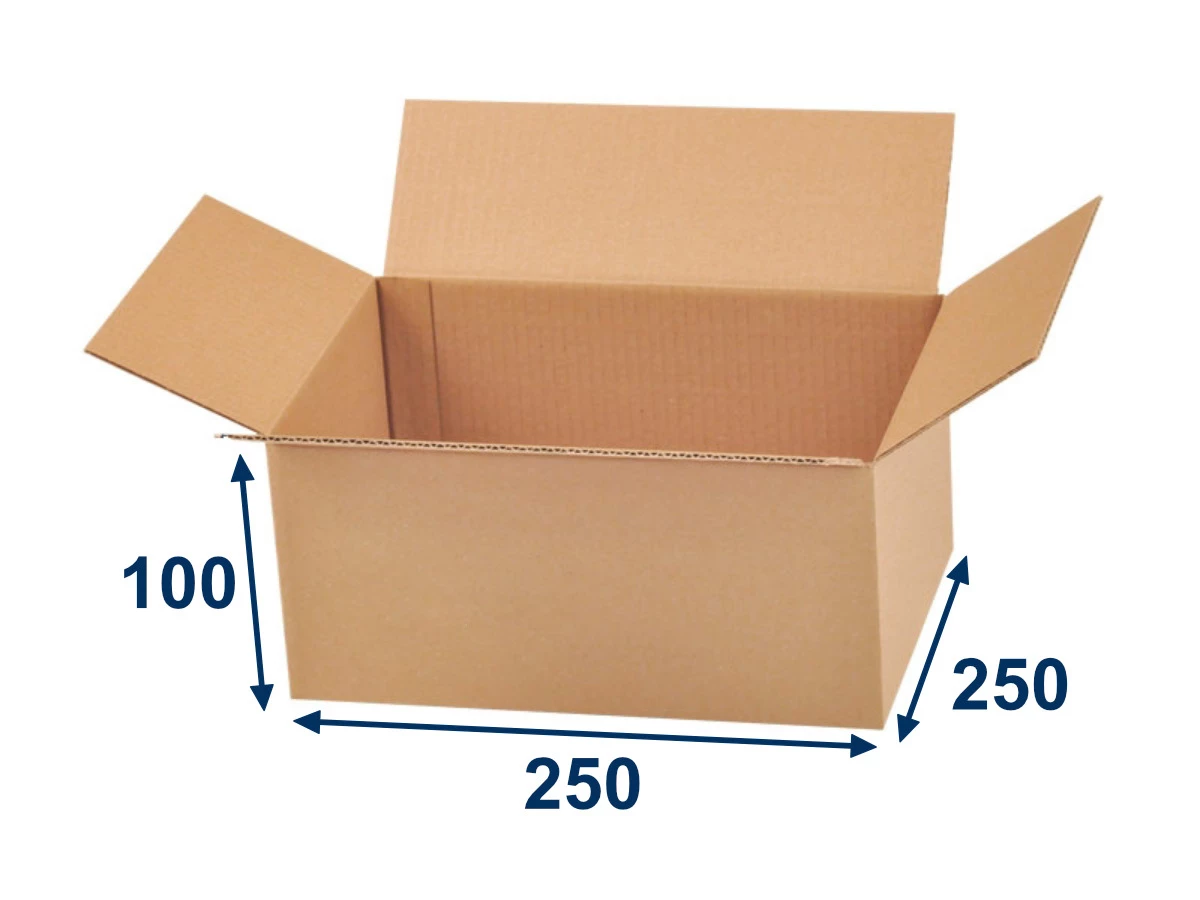 Krabica chlopňová 250x250x100 3VV - 001