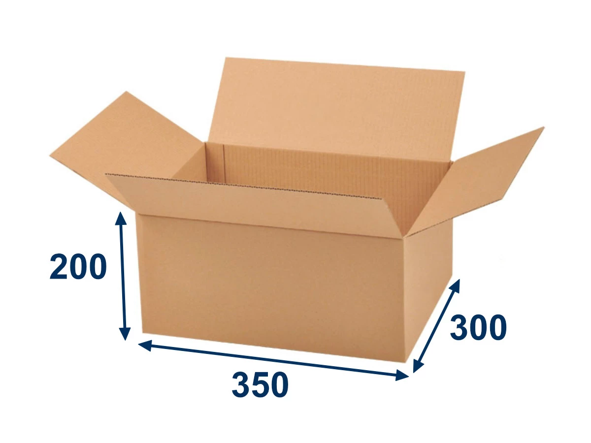 Krabica chlopňová 350x300x200 3VVL - 001