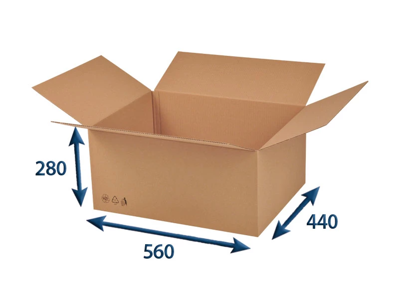 Krabica chlopňová 560x440x280 3VVL - 001