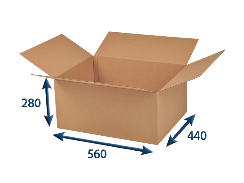 Krabica chlopňová 590x390x250 3VVL - 001