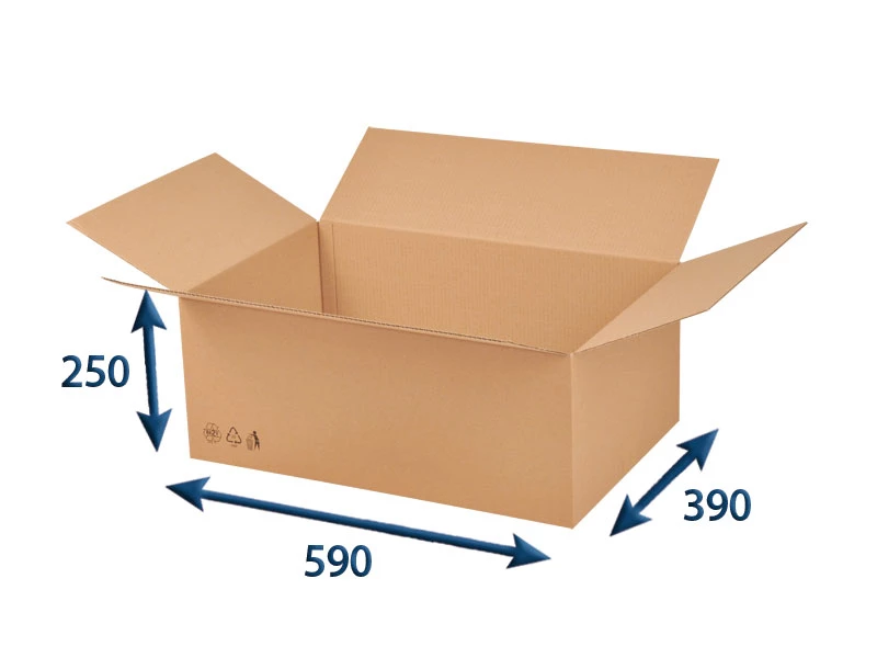 Krabica chlopňová 590x390x250 3VVL - 001