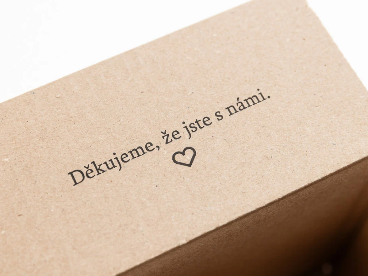 Krabica klopová 300x300x200 s vnútornou potlačou - poďakovanie - 002