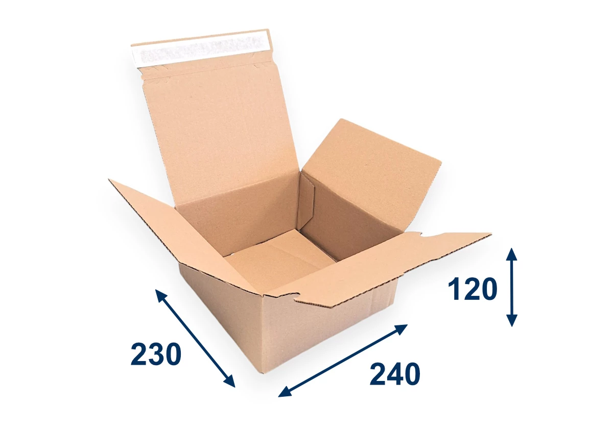 Krabica SPEEDBOX 240X230X120 3VVL 1LP hneda - 001