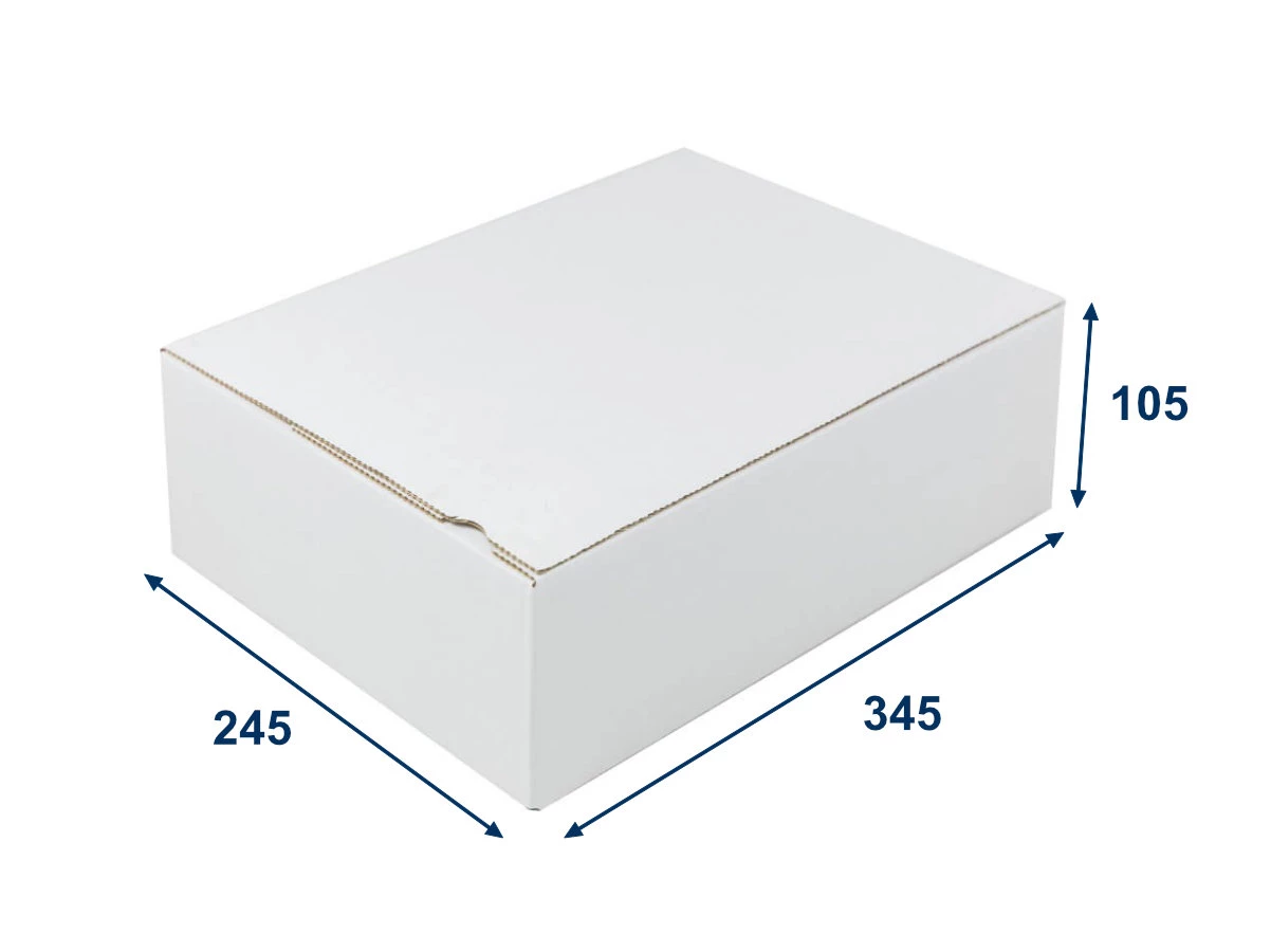 Krabica SPEEDBOX 345x245x105 3VVL 1LP biela - 001