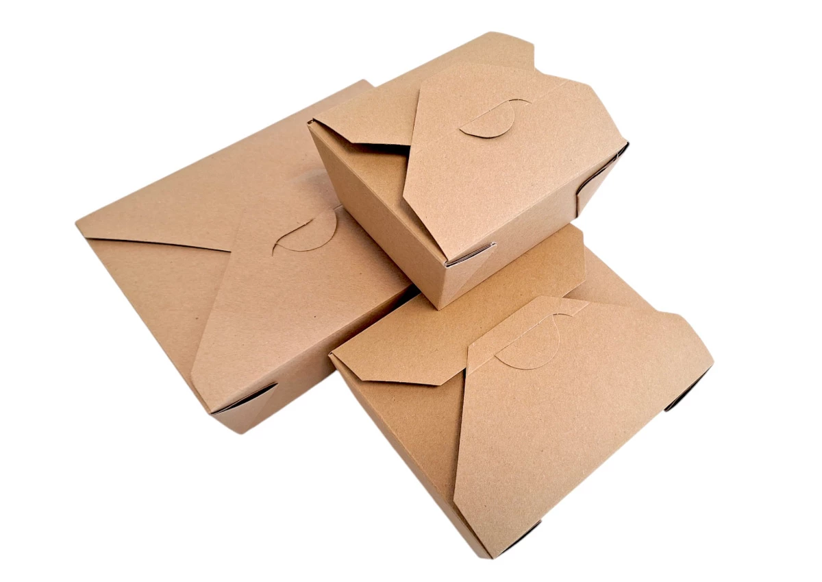 Krabička na jedlo L 195x138x65 mm - 2000ml - 004