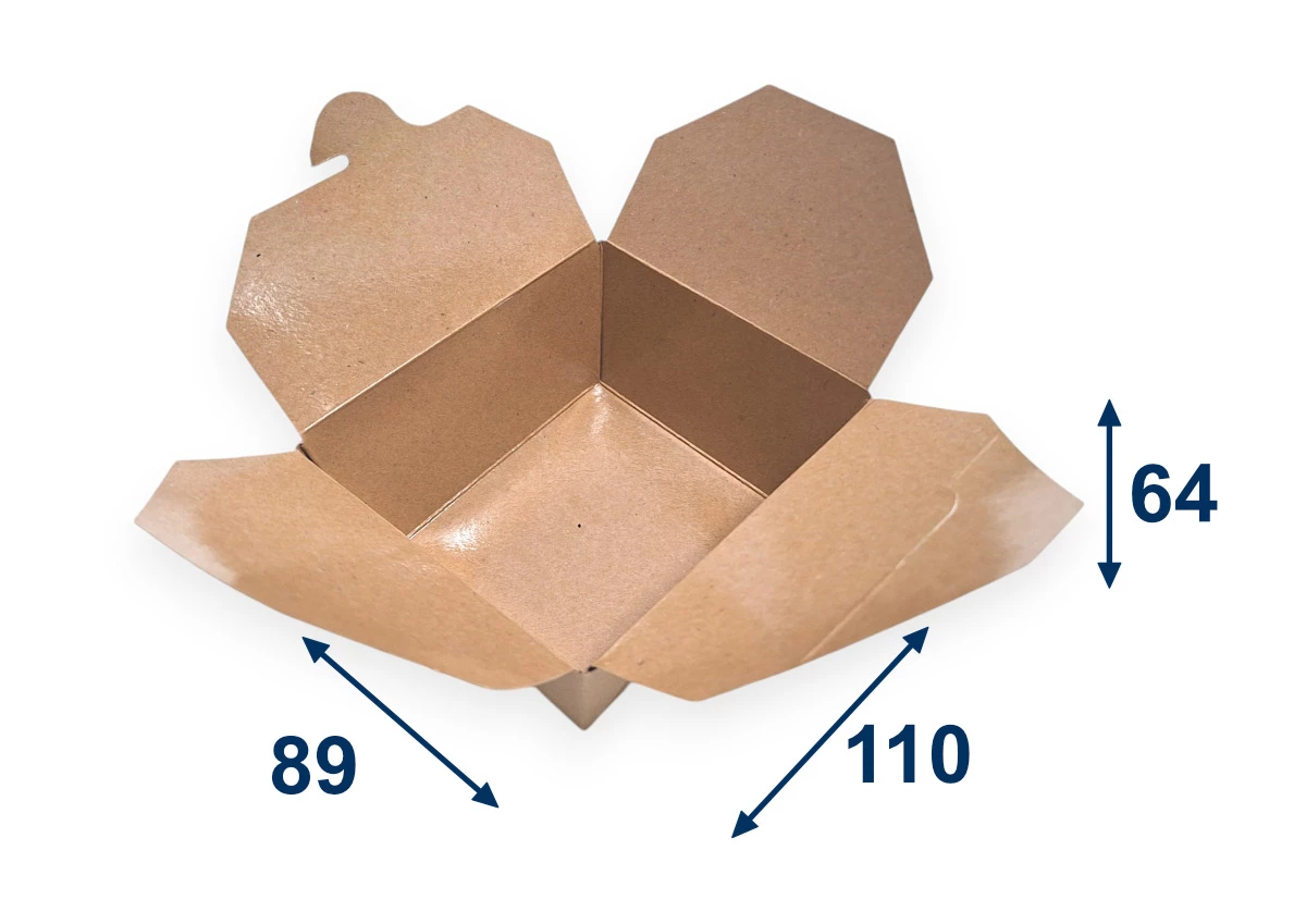 Krabička na jedlo S 110x89x64 mm 700ml - 001