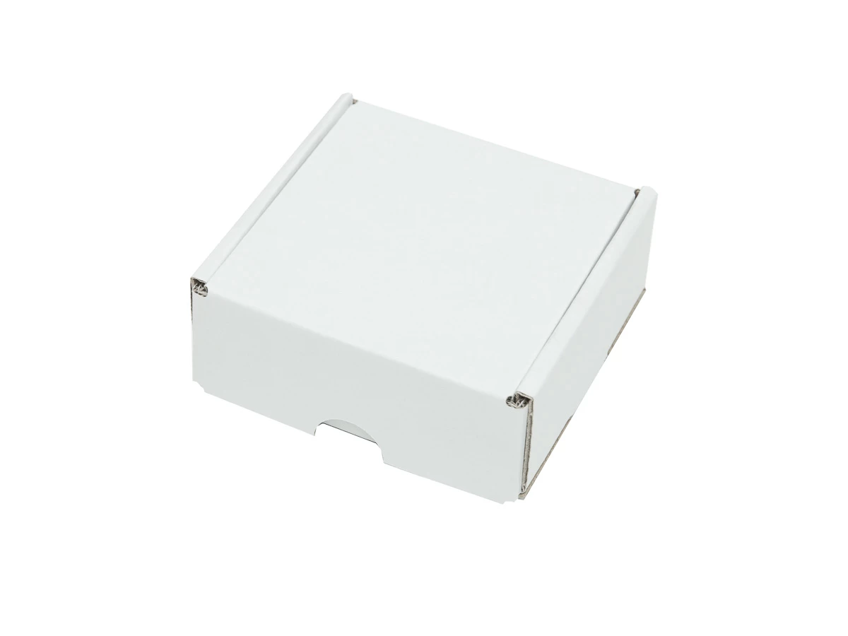 Minikrabica/krabička 100x100x40 3VVL biela - 002