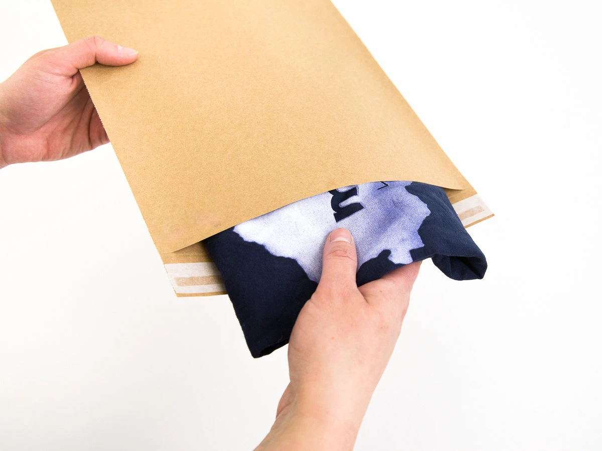 Obálka papierová (kraft) 420x450 veľ.XL, 2 lepiace pásky - 003