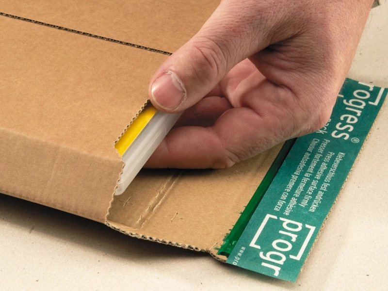 Obálka zásielková 1 - 2 CD DIN 127x145x25 mikrovlnná lepenka - 002