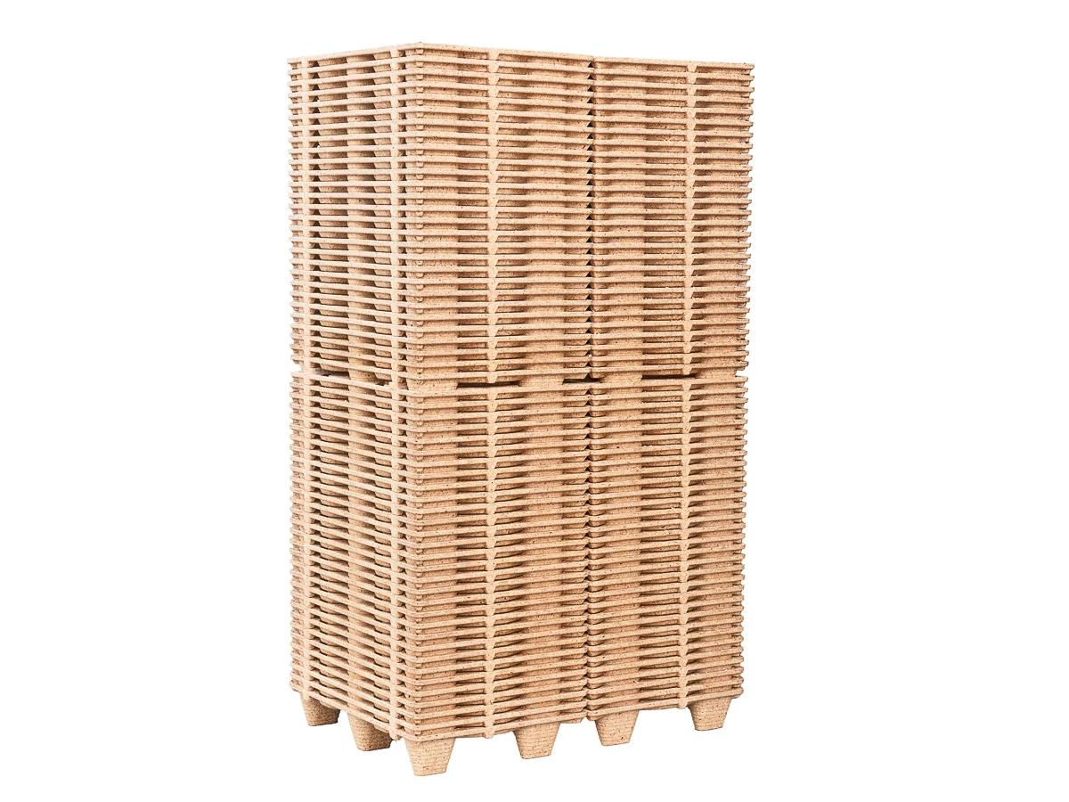 Paleta lisovaná - 600x400x128 - nosnosť 300kg - 005