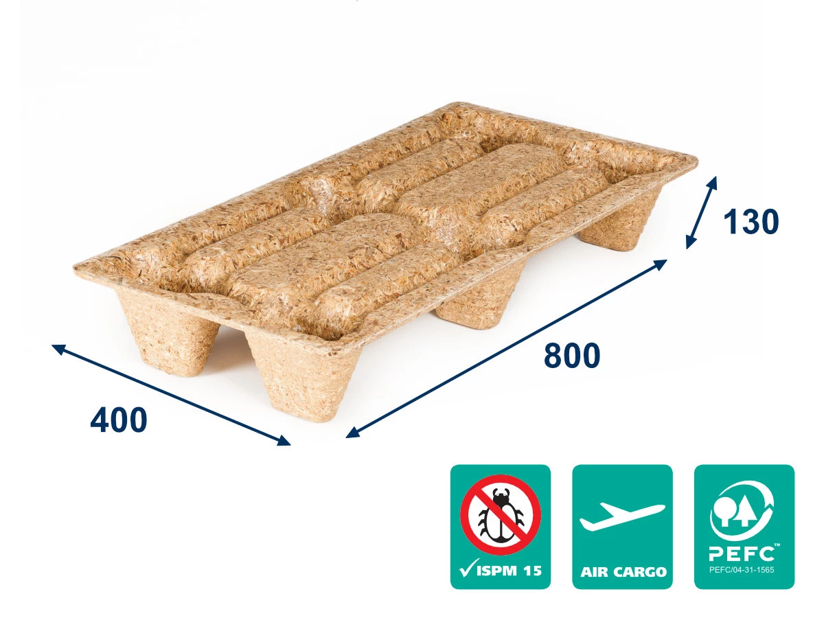 Paleta lisovaná INKA F36 - 800x400x130 - nosnosť 500 kg - 001