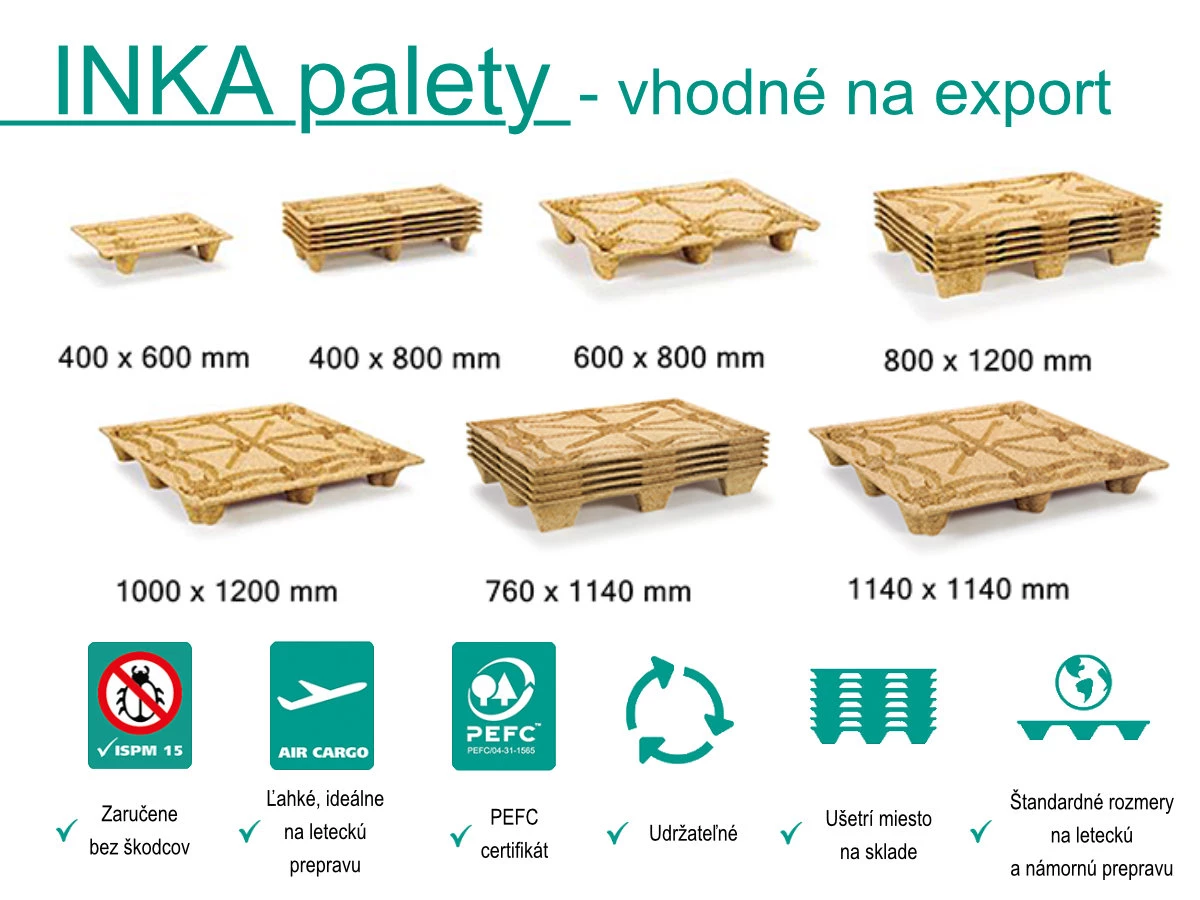 Paleta lisovaná INKA F8LF - 1200x800x135 - nosnosť 900 kg - 005