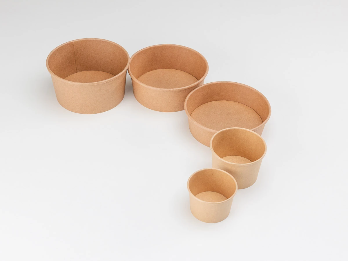 Papierová miska 125 ml, priemer 75 mm - 005