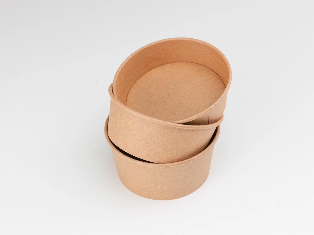 Papierová miska 750 ml, priemer 150 mm - 006