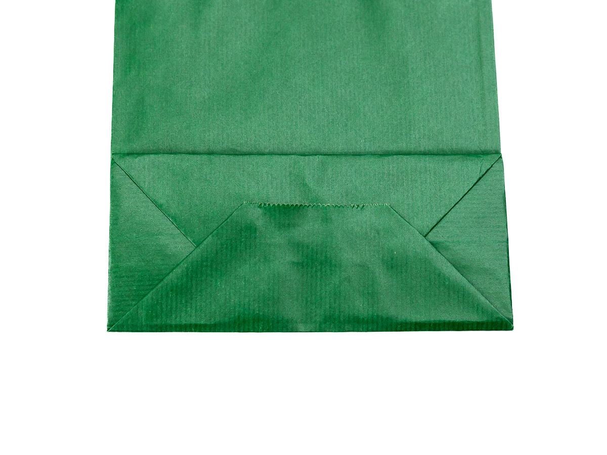 Papierová taška zelená 180x80x240mm - 004