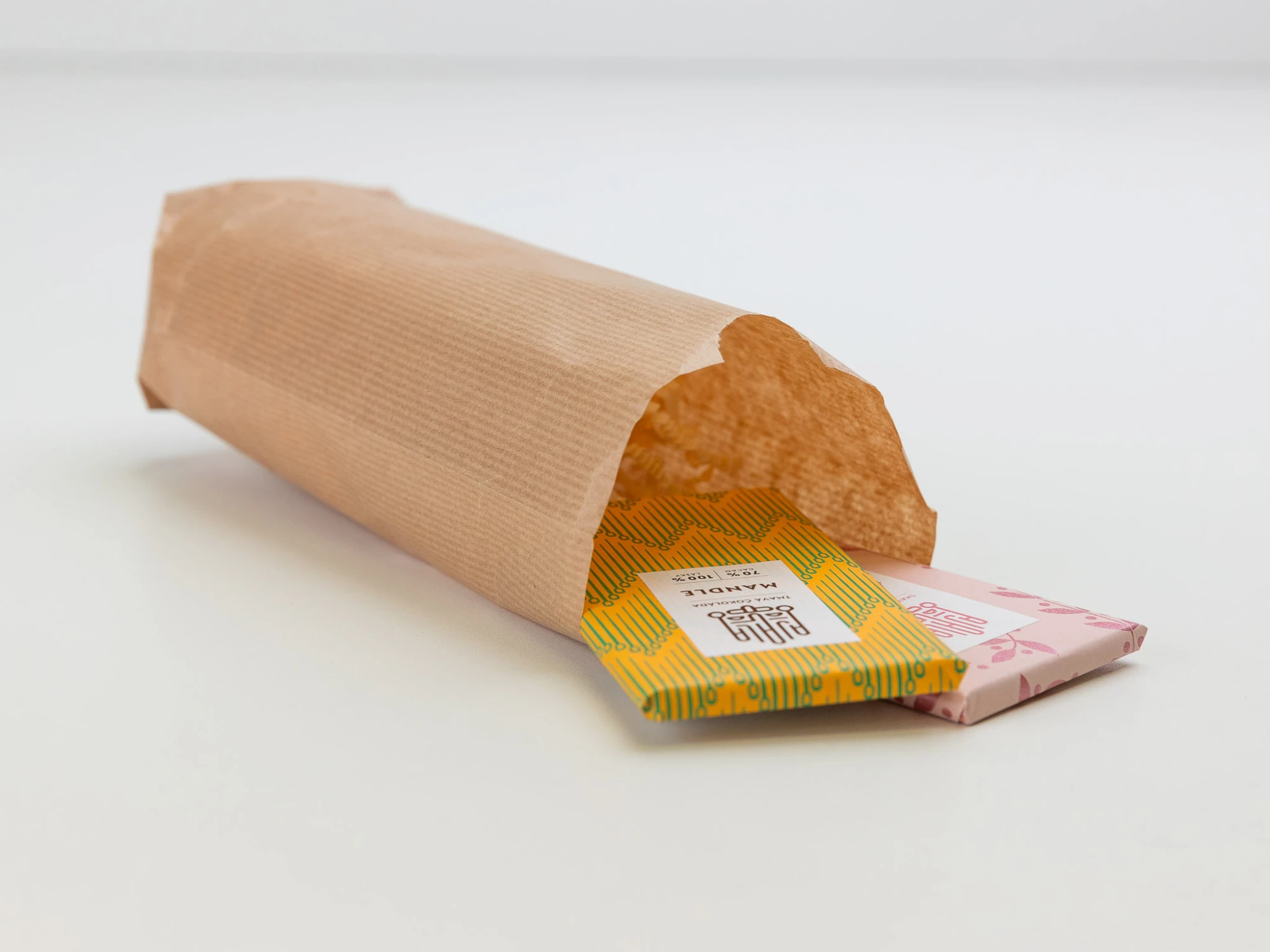 Papierové vrecko 225x310mm s krížovým dnom 85mm, nosnosť 2kg - 003