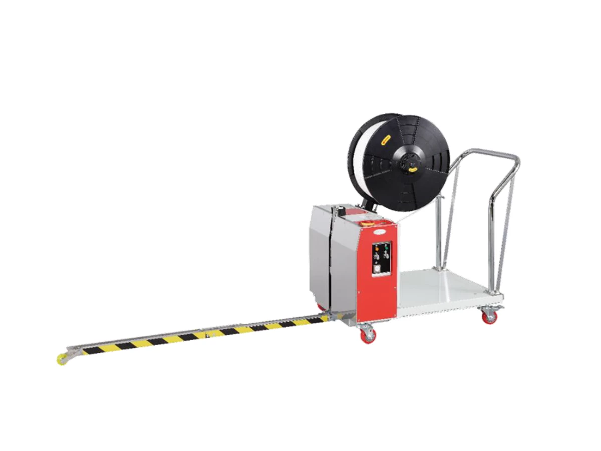 Páskovač paliet TP-502MV poloautomatický na PP pásku - 001