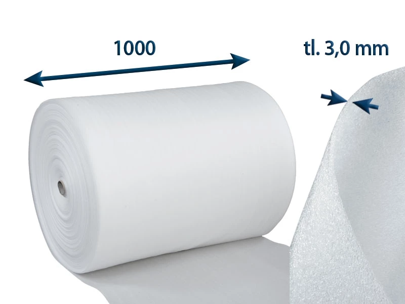 Penový polyetylén 3 mm v kotúči so šírkou 1 000 mm - 001