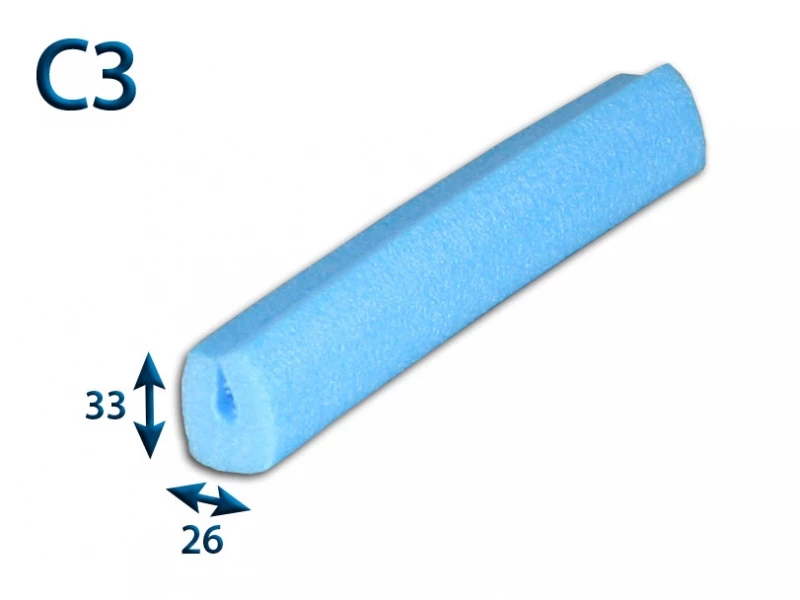 Penový polyetylén Profil C3 RS (1 ks = 2 bm) - 001