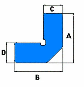 Penový polyetylén Profil W50 - 002
