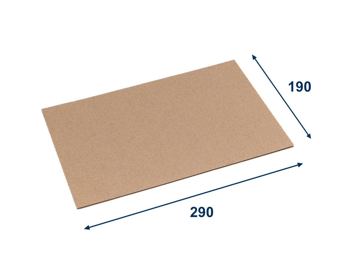 Preložka kartónová 290x190 3VVL - 001