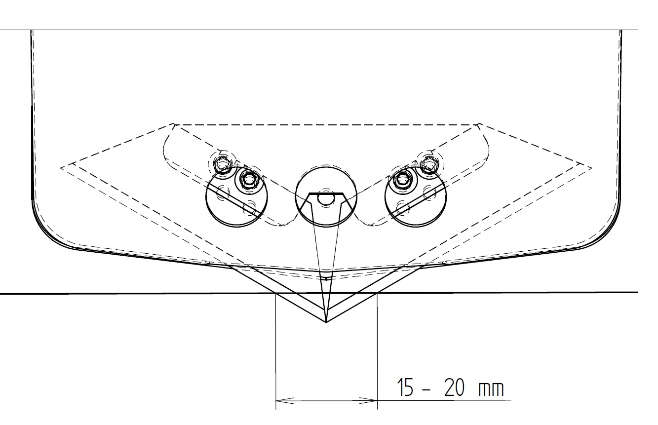 Rezačka stojanová 1250 mm vodorovná - 002