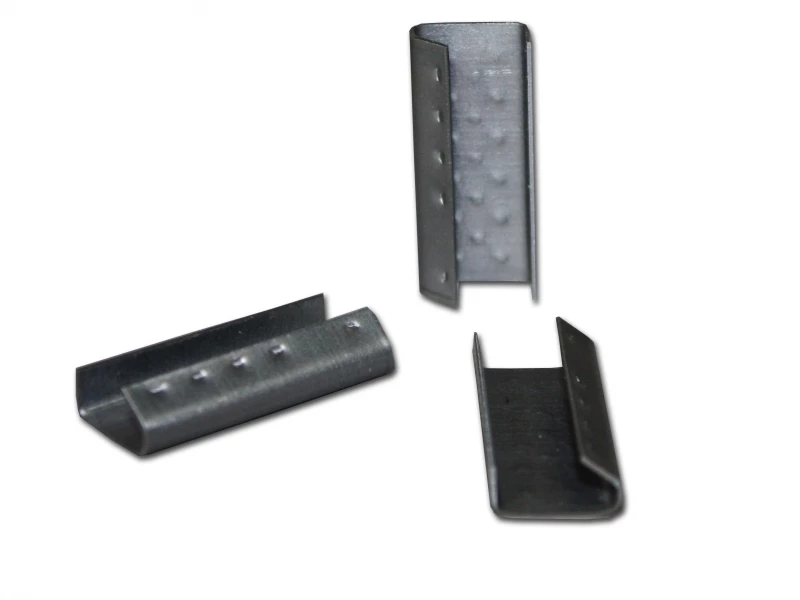 Spona viazacia plechová 9 mm pre pásku polypropylénovú šírka 9-10 mm (2000 ks) - 003