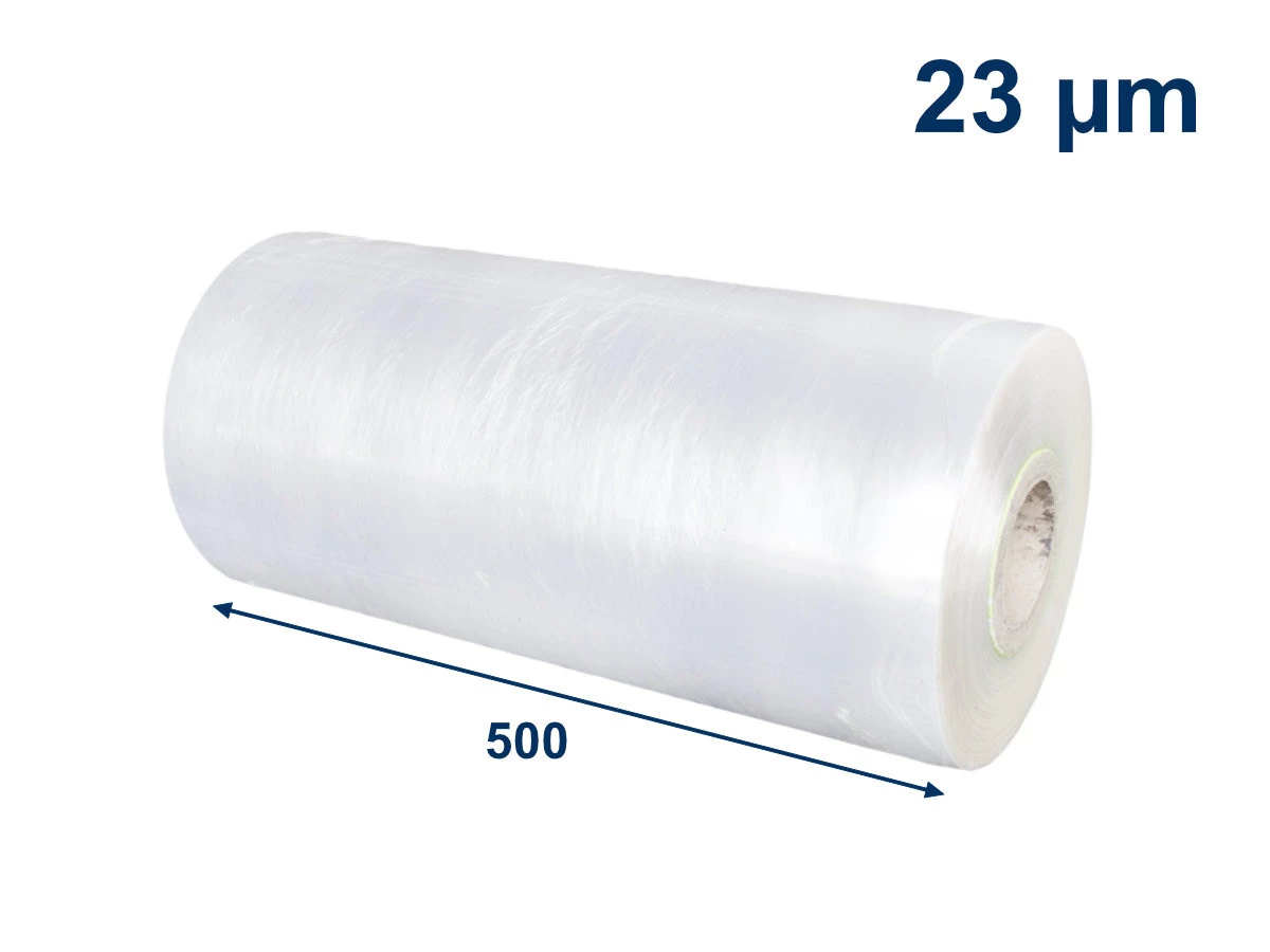 Stretch fólia strojná 500mm/23µm/prieťažnosť 300% - 001