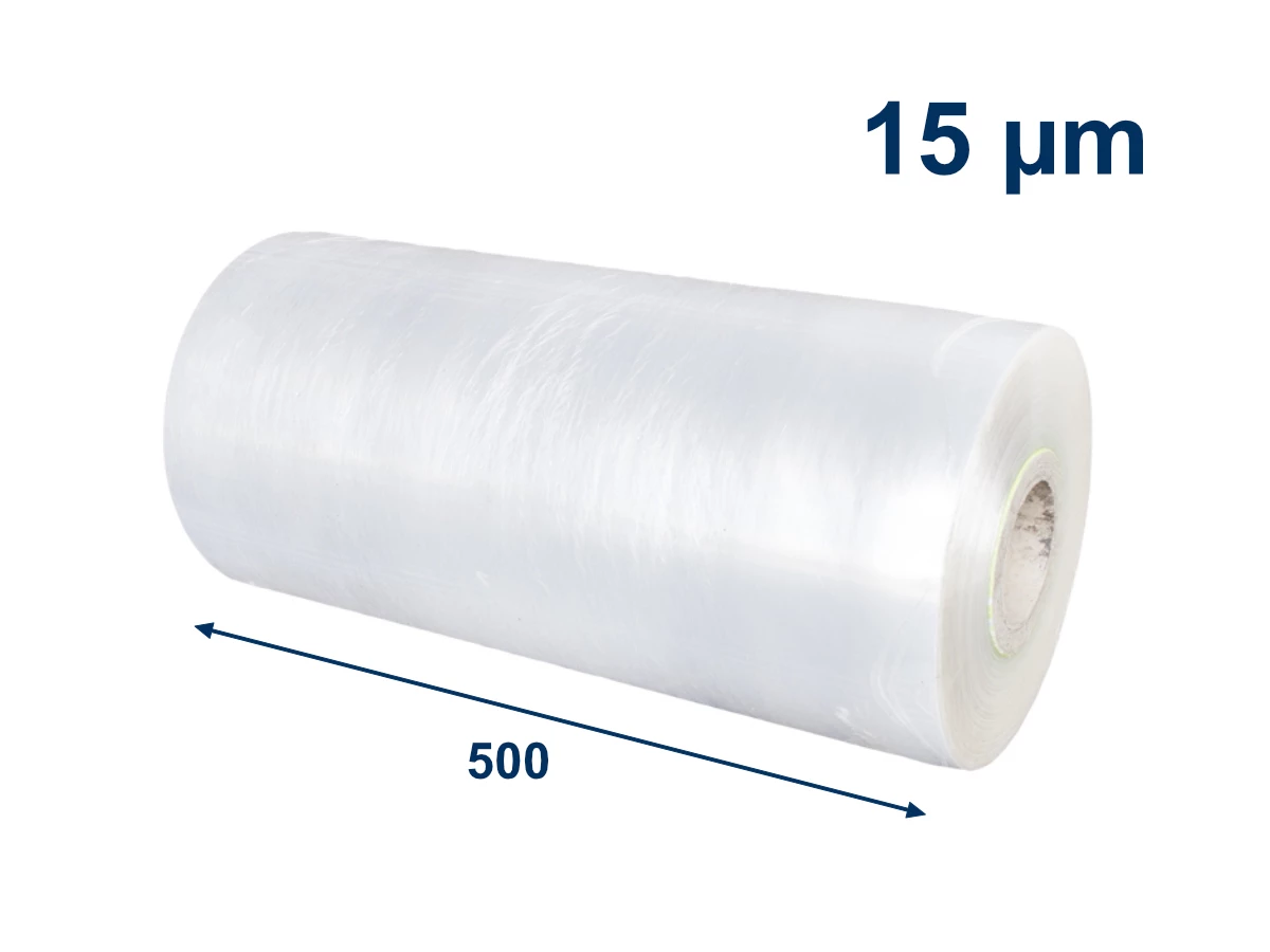 Stretch fólia strojná prieťažná 500mm/15µm - 001