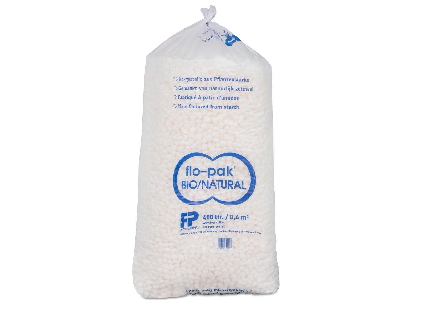 Telieska fixačné Flo-Pak Natural vrece 400 l biela - 001