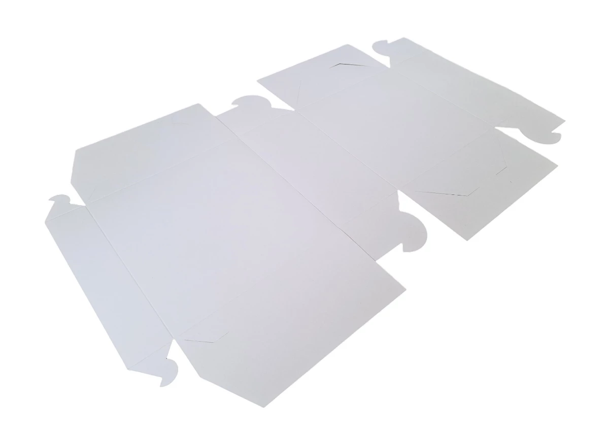 Tortová krabica biela 220x220x90mm - 007