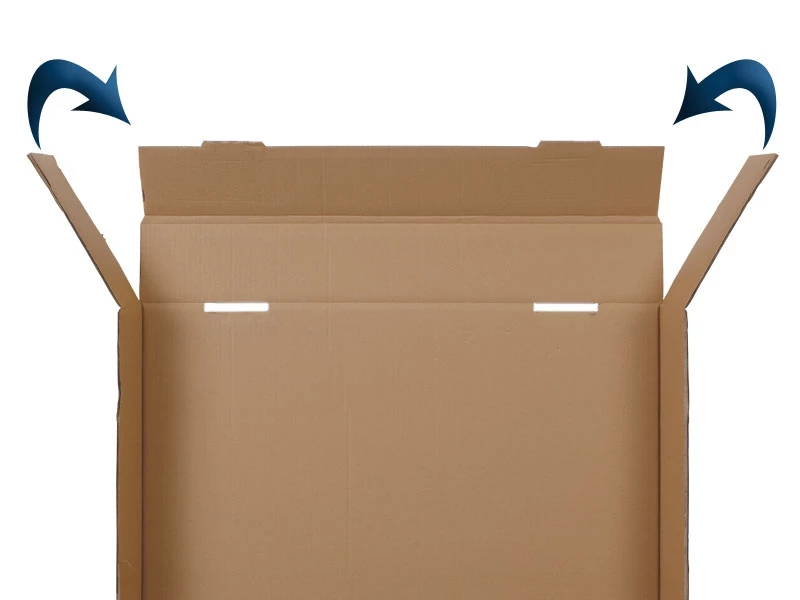 Veko skladacie na EUROBOX 1212x808x120 5VVL - 002
