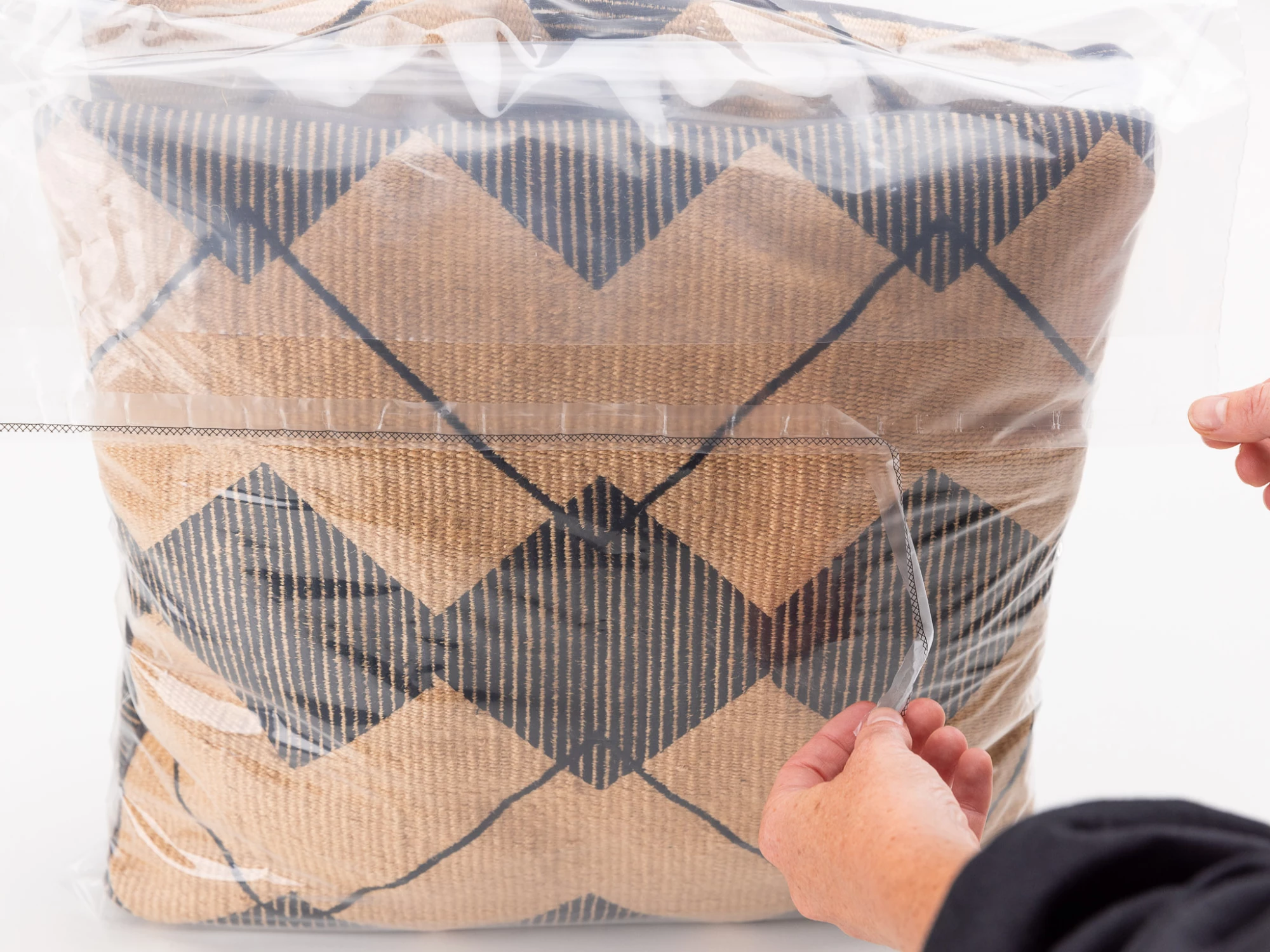 Vrecko ploché 600x950+40/0,055 PE, samolepiaca chlopňa - 005