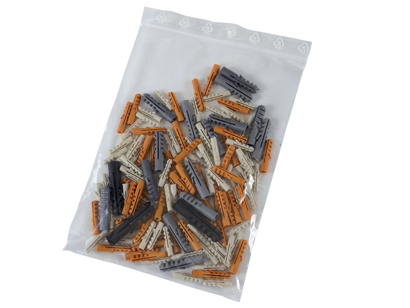 Vrecko rýchlouzatváracie PE 230x320/0,05 s dierkou na zavesenie - 003