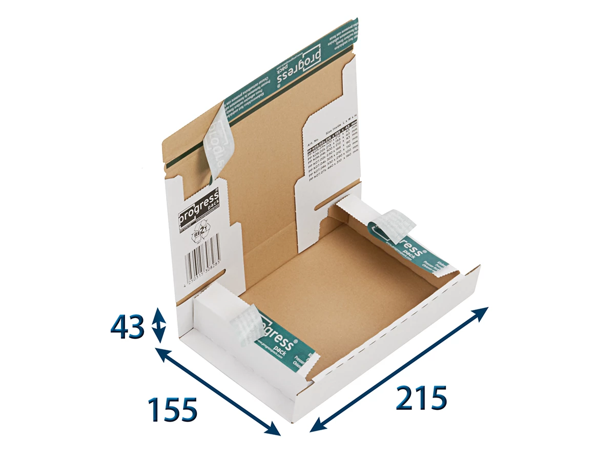 Zásielková krabica A5+ 215x155x43 SECURE - 001