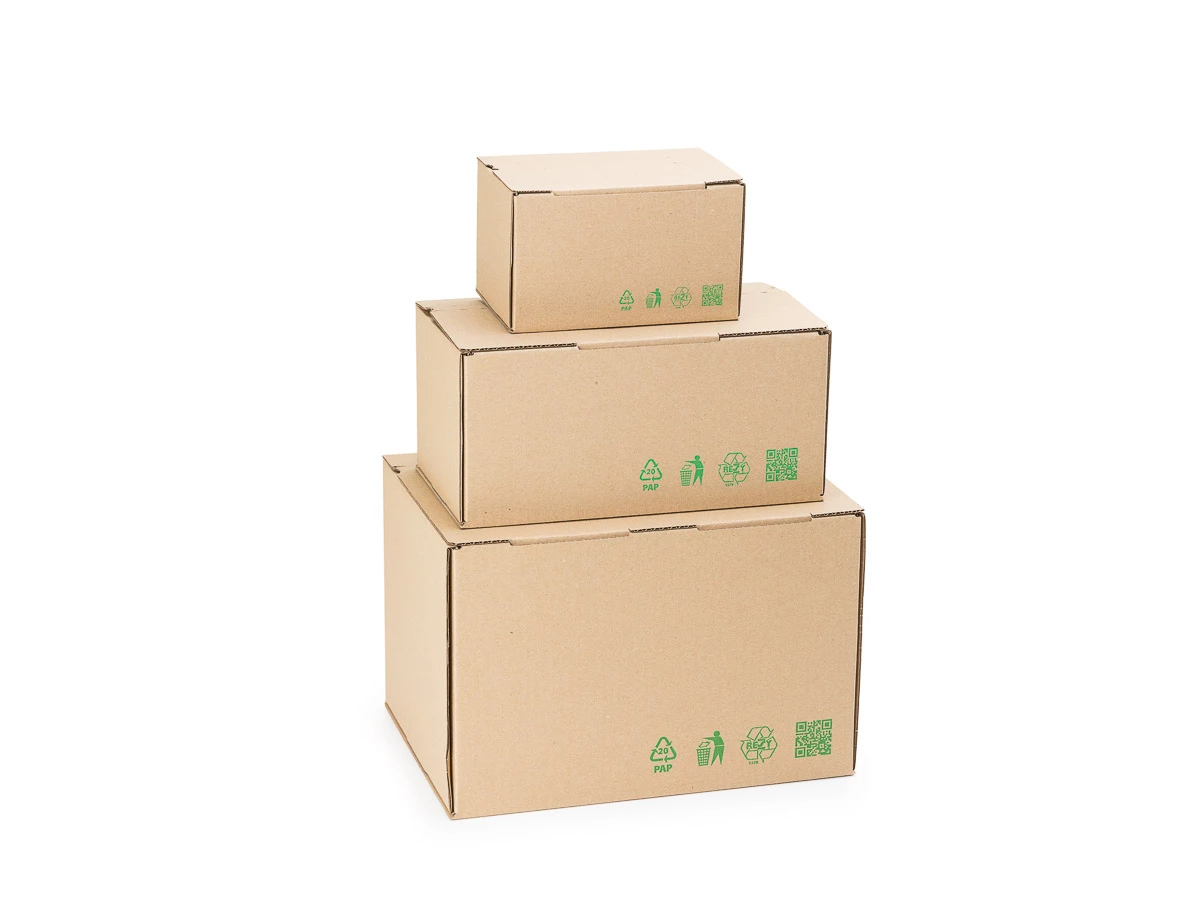 Zásielková krabica EKOBOX 165x110x100 3VVL - 009