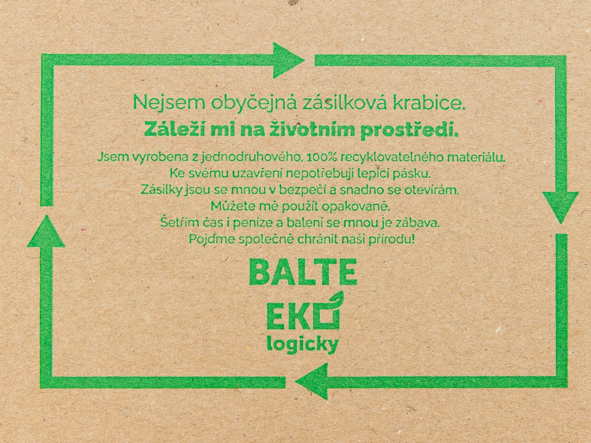 Zásielková krabica EKOBOX 260x155x125 3VVL - 003