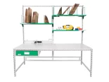 Baliaci stôl SERVISBAL 2000x1000 mm, modifikácia č. 2