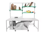 Baliaci stôl SERVISBAL 2000x1000 mm, modifikácia č. 5
