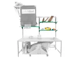 Baliaci stôl SERVISBAL 2000x1000 mm, modifikácia č. 8