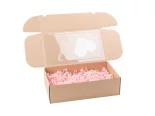 Darčeková sada - 25 ks veľkých krabíc so srdcom + 2ks Sizzle Pink 1,25kg