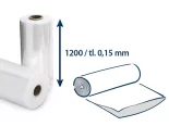 Fólia polyetylénová polohadica š. 1200/hr. 0,15 v kotúči