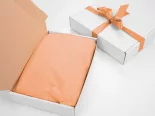 Hodvábny papier 500x750 svetlo oranžový