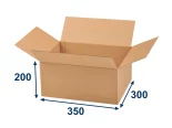 Krabica chlopňová 350x300x200 3VVL