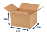 Krabica chlopňová 360x290x240 3VVL