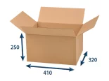 Krabica chlopňová 410x320x250 3VVL