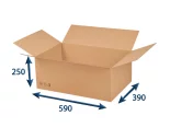 Krabica chlopňová 590x390x250 3VVL