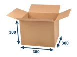 Krabica klopová 350x300x300 3VVL