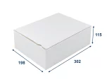 Krabica SPEEDBOX 302x198x115 3VVL 1LP biela
