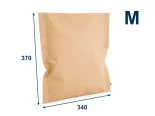 Obálka papierová (kraft) 340x370 veľ.M, 2 lepiace pásky